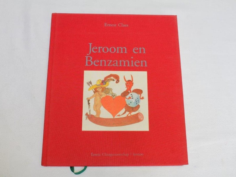 Boek: "Ernest Claes- Jeroom en Benzamien" (Art. 1040)